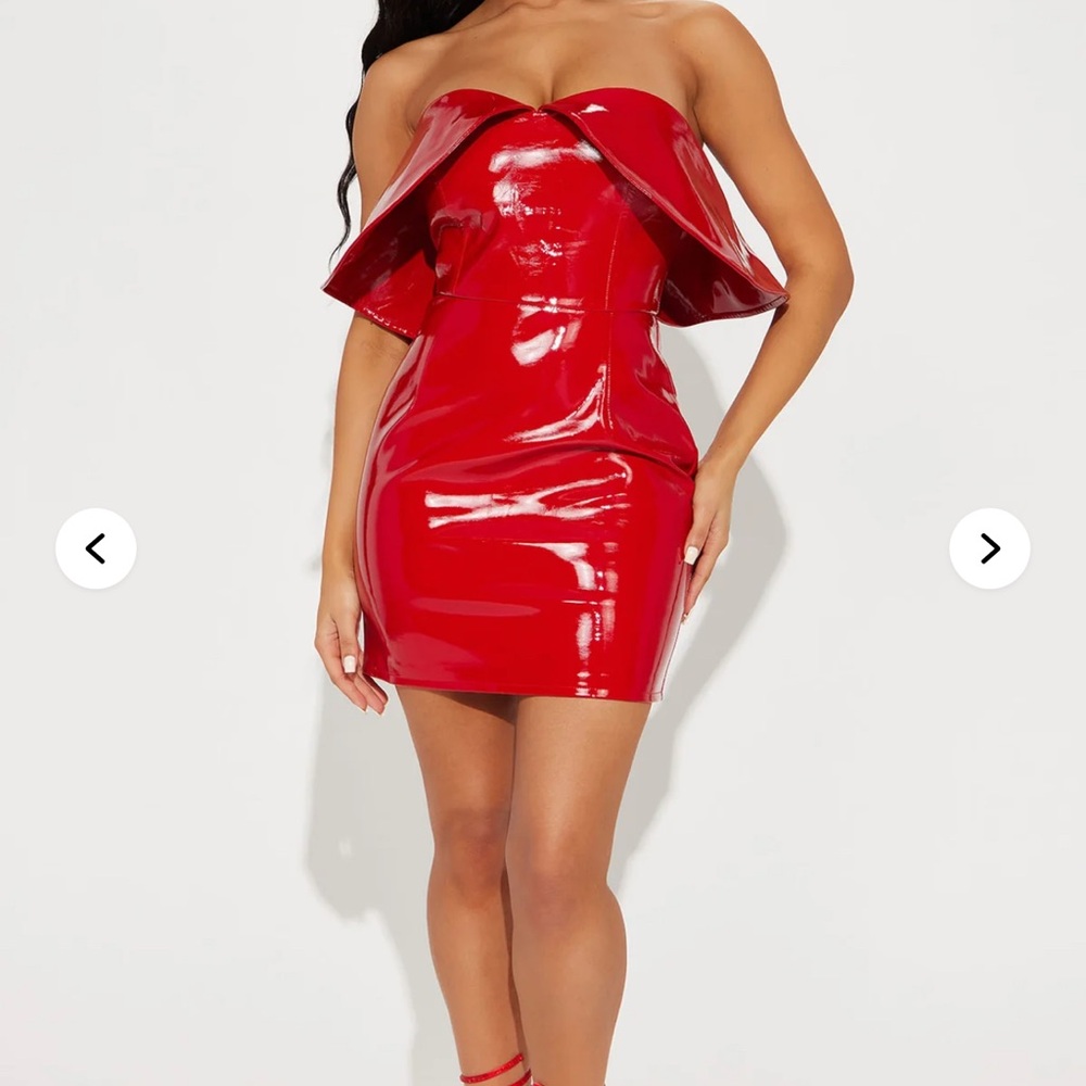 Fashion Nova Red Mini Dress